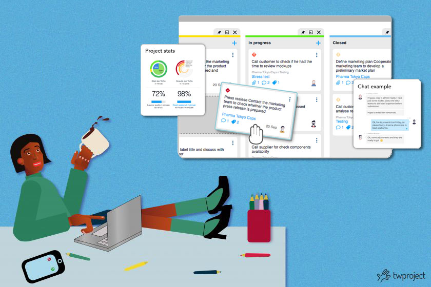 Kanban board: a quick and easy way to keep everything in check