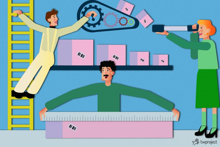 Reviewing an issue in the production process