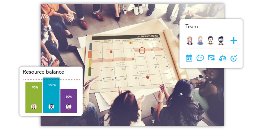 Coordinate different departments
